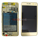 [02351DMF] Huawei Y6 (2017) LCD Display / Screen + Touch + Battery Assembly - Gold