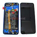 [02351XBP] Huawei Honor 10 LCD Display / Screen + Touch + Battery Assembly - Blue