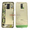 [GH82-16431D] Samsung SM-A605 Galaxy A6+ (2018) DUOS Battery Cover - Gold