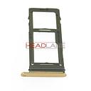 [GH98-42576E] Samsung SM-G965F Galaxy S9+ Single SIM Card Tray - Gold