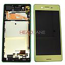 [1302-4798] Sony F5121 / F5122 Xperia X LCD Display / Screen + Touch - Lime