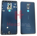 [20CO2LW0001] Nokia TA-1075 5.1 Back / Battery Cover - Blue