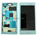 [1304-1872] Sony F5321 Xperia X Compact LCD Display / Screen + Touch - Blue