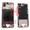 [02351WKK] Huawei P20 Middle Cover / Chassis + Battery - Pink Gold