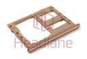 [GH64-07110E] Samsung SM-J415 J610 Galaxy J6+ / J4+ SIM Card Tray - Gold