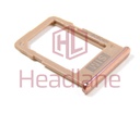 [GH64-07117E] Samsung SM-J415 J610 Galaxy J6+ / J4+ SIM Card Tray - Gold