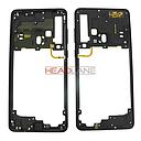 [GH96-12294A] Samsung SM-A920 Galaxy A9 (2018) Middle Cover / Chassis - Black