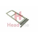 [GH98-43713A] Samsung SM-G973 Galaxy S10 SIM / Memory Card Tray (Hybrid / Dual SIM) - Prism Black
