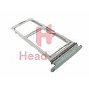 [GH98-43713E] Samsung SM-G973 Galaxy S10 SIM / Memory Card Tray (Hybrid / Dual SIM) - Prism Green