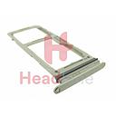 [GH98-43724B] Samsung SM-G975 Galaxy S10+ / S10 Plus SIM / Memory Card Tray (Hybrid / Dual SIM) - Prism White
