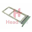 [GH98-43724E] Samsung SM-G975 Galaxy S10+ / S10 Plus SIM / Memory Card Tray (Hybrid / Dual SIM) - Prism Green