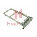 [GH98-43759B] Samsung SM-G970 Galaxy S10E SIM / Memory Card Tray (Hybrid / Dual SIM) - Prism White
