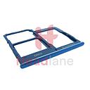 [GH98-44303C] Samsung SM-A405 Galaxy A40 MicroSD / SIM Card Tray (Dual) - Blue