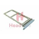 [GH98-43759C] Samsung SM-G970 Galaxy S10E SIM / Memory Card Tray (Hybrid / Dual SIM) - Prism Blue