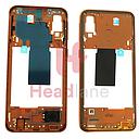 [GH97-22974D] Samsung SM-A405 Galaxy A40 Middle Cover / Chassis - Orange