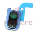 [GH98-43996C] Samsung SM-A405 Galaxy A40 Camera Decoration / Frame - Blue