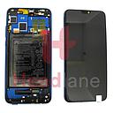[02352EAQ] Huawei Honor 8X LCD Display / Screen + Touch + Battery Assembly - Blue