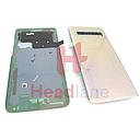 [GH82-19500A] Samsung SM-G977 Galaxy S10 5G Back / Battery Cover - Crown Silver