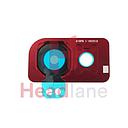 [GH98-44415D] Samsung SM-A105 Galaxy A10 Camera Lens / Cover - Red