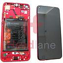 [02352JKR] Huawei Honor View 20 LCD Display / Screen + Touch + Battery Assembly - Red