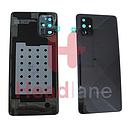 [GH82-22112A] Samsung SM-A715 Galaxy A71 Back / Battery Cover - Black
