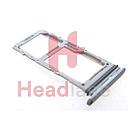[GH98-45070A] Samsung SM-G980 Galaxy S20 SIM Card Tray (Dual SIM) - Grey
