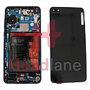 [02353MFU] Huawei P40 LCD Display / Screen + Touch + Battery Assembly - Deep Sea Blue