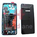 [02353PJJ] Huawei P40 Pro LCD Display / Screen + Touch + Battery Assembly - Deep Sea Blue
