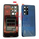 [02353MMS] Huawei P40 Pro Back / Battery Cover - Deep Sea Blue