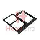 [GH98-45275A] Samsung SM-A415 Galaxy A41 SIM Card Tray (Dual SIM) - Black