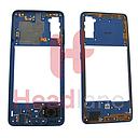[GH98-45511D] Samsung SM-A415 Galaxy A41 Middle Cover / Chassis - Blue