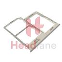 [GH98-45275C] Samsung SM-A415 Galaxy A41 SIM Card Tray (Dual SIM) - White