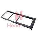 [GH98-45392A] Samsung SM-A217 Galaxy A21s SIM Card Tray - Black