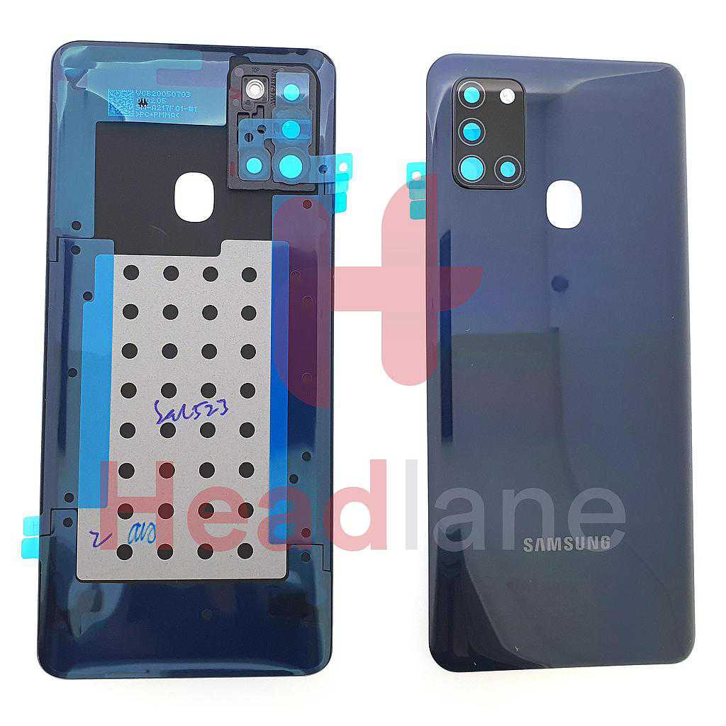 GH8222780A Samsung SMA217 Galaxy A21s Back / Battery Cover Black
