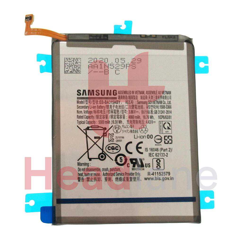 Eb ba315aby аккумулятор samsung