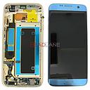 [GH97-18767G] Samsung SM-G935F Galaxy S7 Edge LCD Display / Screen + Touch - Coral Blue