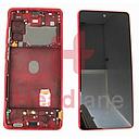 [GH82-24214E] Samsung SM-G781 Galaxy S20 FE 5G LCD Display / Screen + Touch - Cloud Red