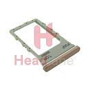 [GH98-45753B] Samsung SM-F916 Galaxy Z Fold2 5G SIM Card Tray - Mystic Bronze