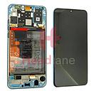 [02353FQK] Huawei P30 Lite (New Edition) (MAR-LX1B) LCD Display / Screen + Touch + Battery Assembly -  Breathing Crystal