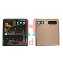 [GH96-13806B] Samsung SM-F707 Galaxy Z Flip 5G Outer LCD Display / Screen + Touch - Mystic Bronze
