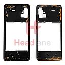 [GH98-45033B] Samsung SM-A515 Galaxy A51 Middle Cover / Chassis - Black