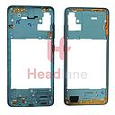 [GH98-45033C] Samsung SM-A515 Galaxy A51 Middle Cover / Chassis - Blue