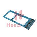 [GH98-46290B] Samsung SM-A525 A526 A725 Galaxy A52 4G A52 5G A72 4G SIM Card Tray - Blue (Dual SIM)