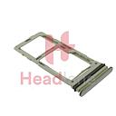 [GH98-46290D] Samsung SM-A525 A526 A725 A528 Galaxy A52 4G A52 5G A72 4G A52s SIM Card Tray - White (Dual SIM)