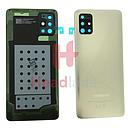 [GH82-21653F] Samsung SM-A515 Galaxy A51 Back / Battery Cover - Silver