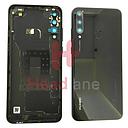 [02353QQV] Huawei Y6p Back / Battery Cover - Midnight Black
