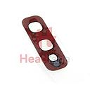 [GH64-07164H] Samsung SM-G970 Galaxy S10E Camera Lens Window / Cover - Cardinal Red