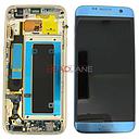 [GH97-18533G-NB] Samsung SM-G935F Galaxy S7 Edge LCD Display / Screen + Touch - Coral Blue (No Box)