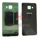 [GH82-11094B] Samsung SM-A310 Galaxy A3 (2016) Back / Battery Cover - Black