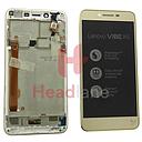 [5D68C05421] Lenovo / Motorola Vibe K5 LCD Display / Screen + Touch - Gold